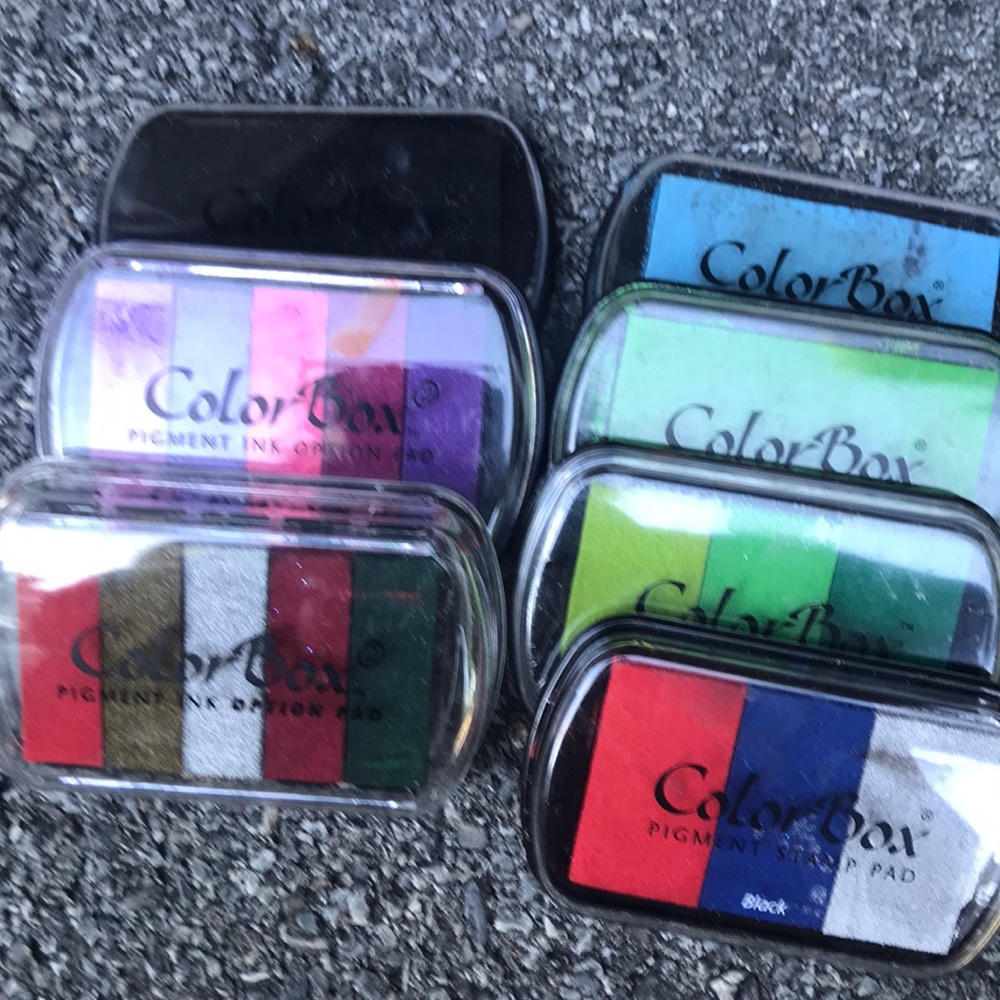 Color box variety of ink colors